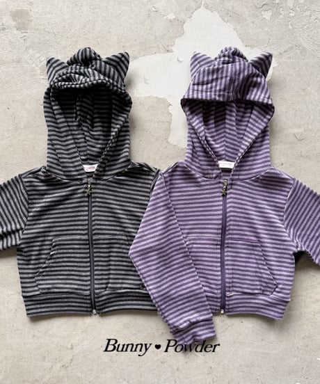 59[予約]bunny powder minami hood zip-up