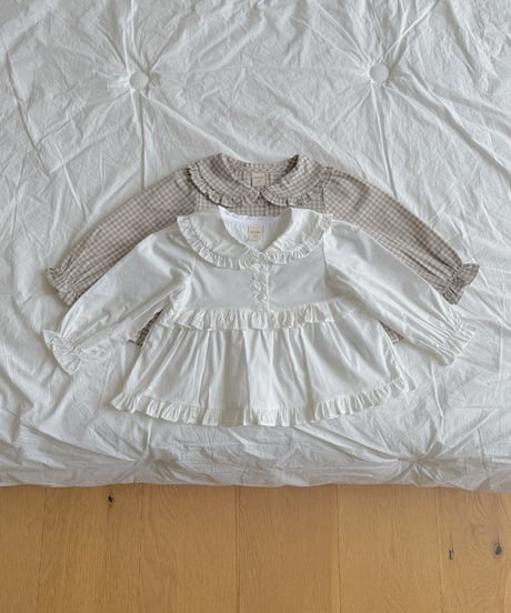 43[予約]ninibello wendy collar blouse