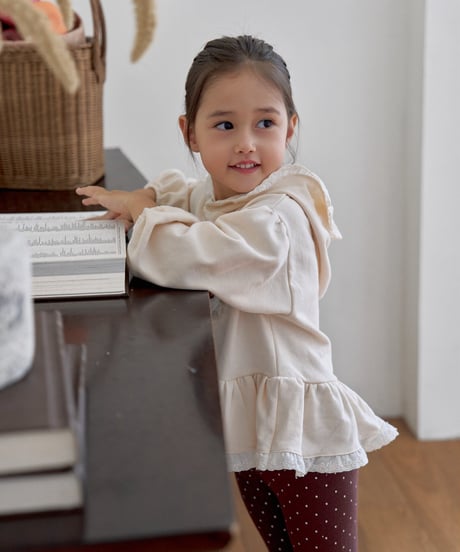 21[予約]marron dot leggings(XS-L)