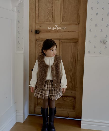 12[予約]go go picnic sweddy pants skirt