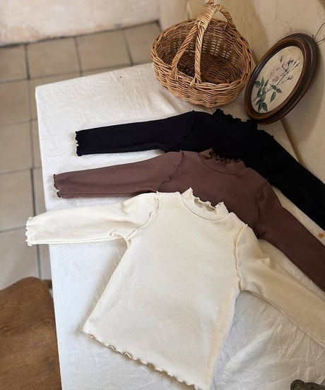 13[予約]marron daily polar tee(XS-L)
