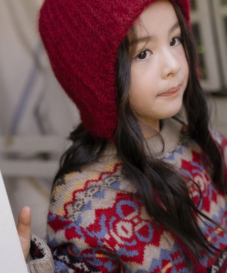 32[予約]OREN flip knit brimmed beanie