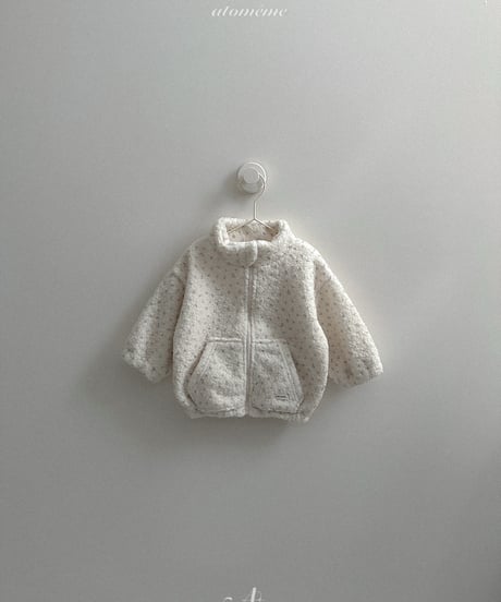 15[予約]atomeme teddy zip-up