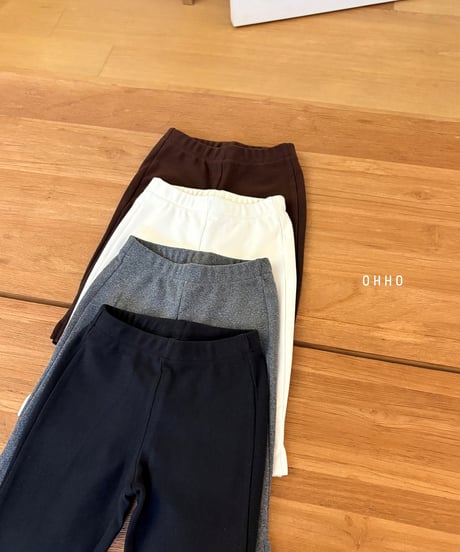 13[予約]ohho cozy capri pants