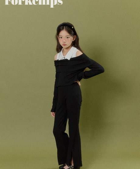 11[予約]FORKCHIPS maple shoulder t-shirt