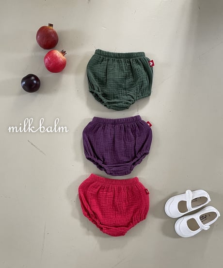 27[予約]milkbalm bonbon bloomers