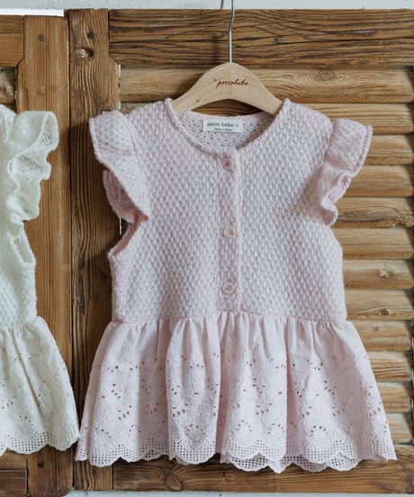 5[予約]perrobebe vivian knit vest