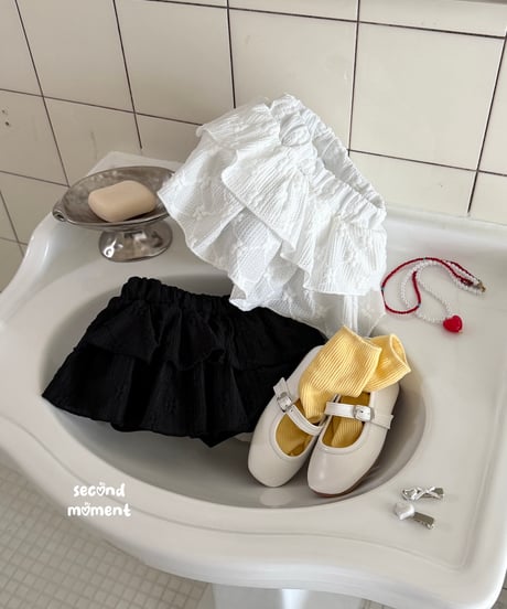 23[予約]second moment mellow cancan skirt