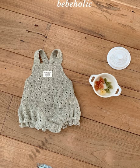 44[予約]bebeholic honey knit suit