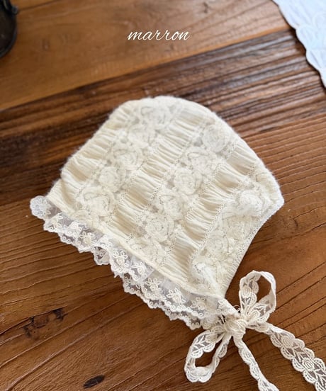 60[予約]marron rosie bonnet