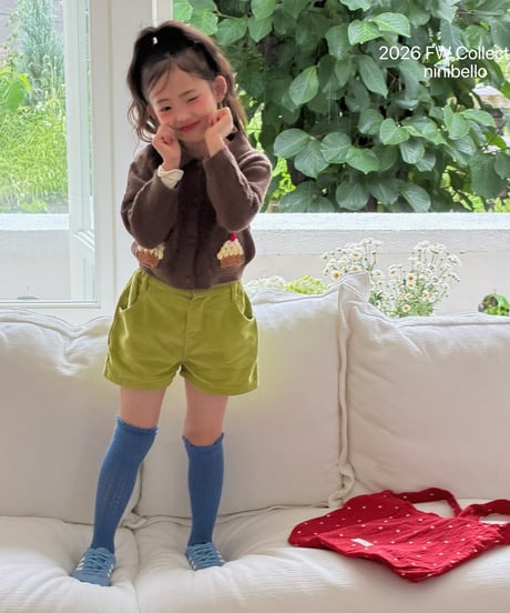 51[予約]ninibello cupcake knit cardigan