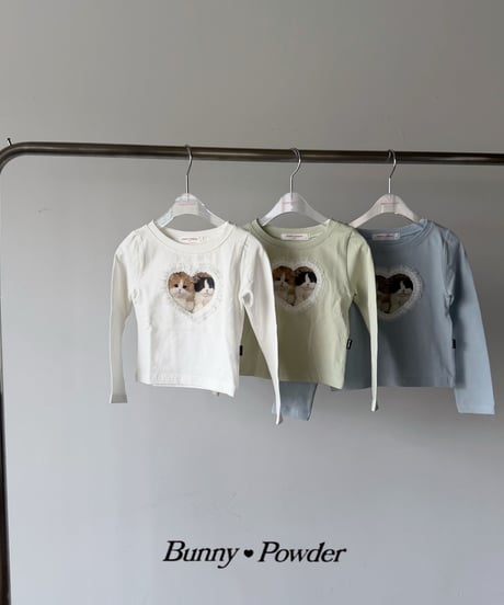 24[予約]bunny powder cats tee