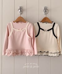 15[予約]petit&petit jenny frill t