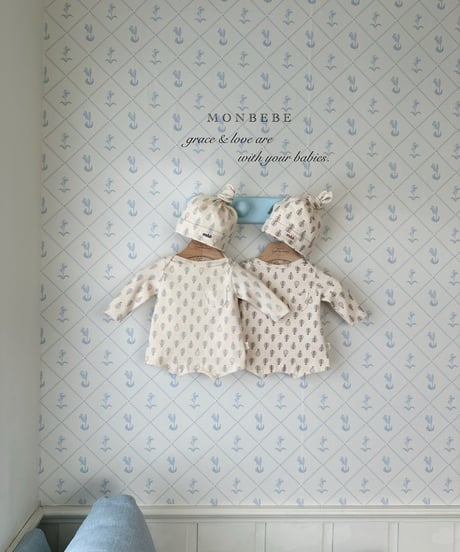 25[予約]monbebe ed balloon suit(bonnet set)