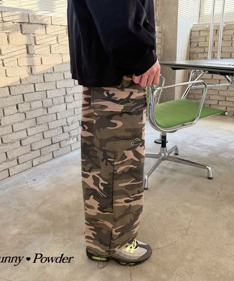 10[予約]bunny powder light cargo pants