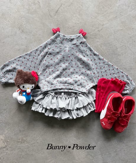 72[予約]bunny powder kiki ribbon pin set