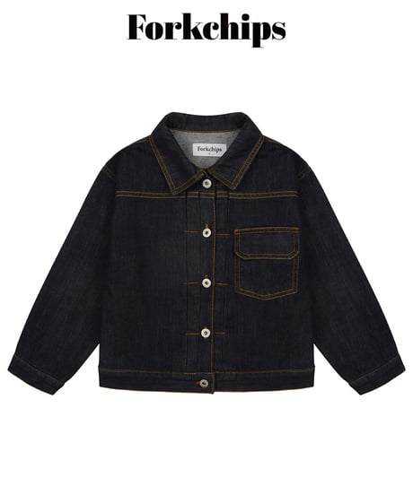 2[予約]FORKCHIPS union denim jacket