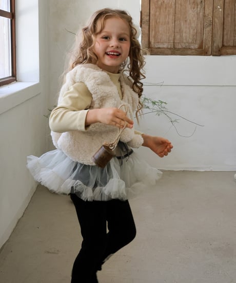 19[予約]FLO elle fur vest