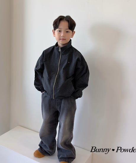 46[予約]bunny powder cortis denim pants