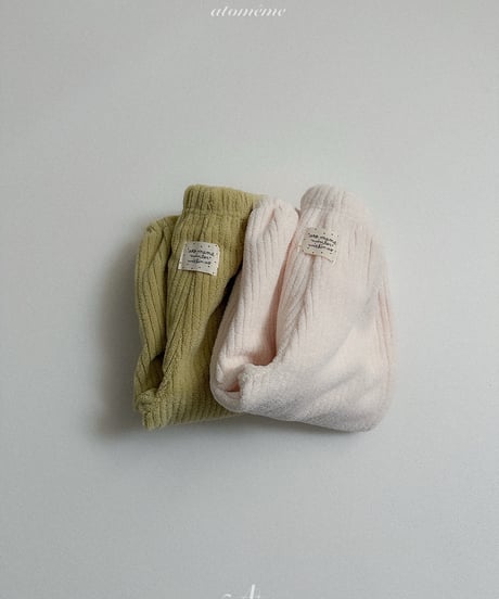 28[予約]atomeme buttering fleece pants