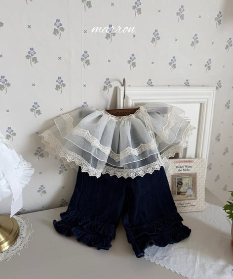 39[予約]marron deer skirt