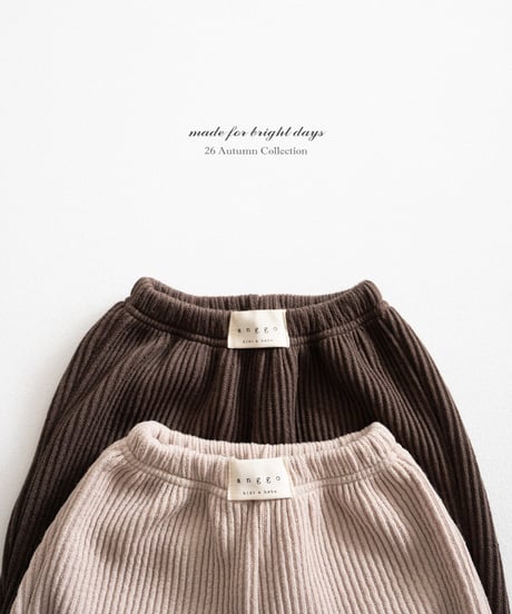 13[予約]anggo pompom pants