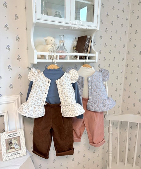 6[予約]ohho pepper bijou pintuck pants