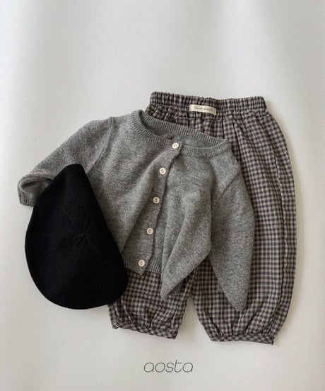 29[予約]Aosta mocha balloon pants