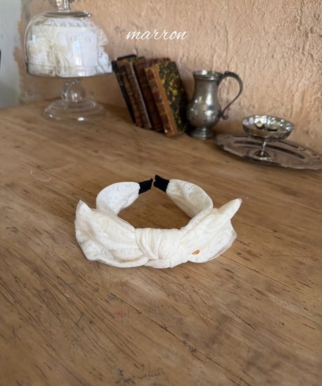 65[予約]marron anna headband