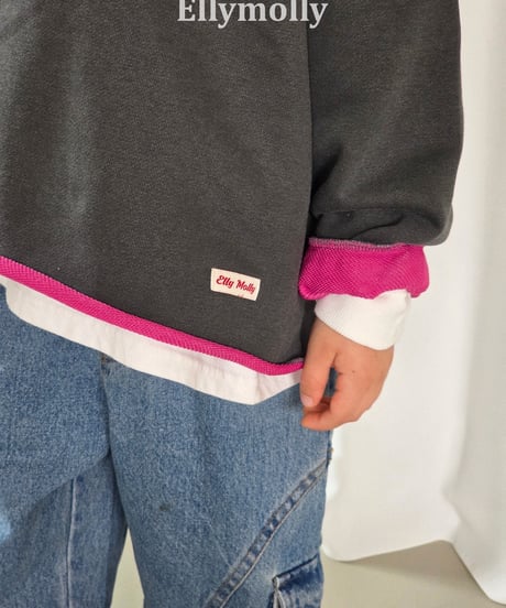 46[予約]ELLYMOLLY rough two tone dyed mtm