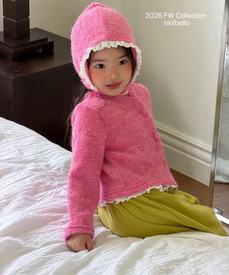 10[予約]ninibello star candy cardigan