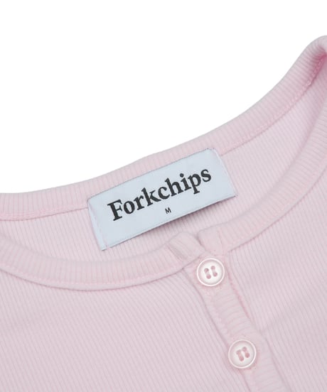 15[予約]FORKCHIPS peach snap t-shirt