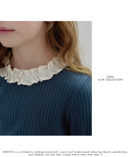 3[予約]ROSETTE dora lace t(＋junior)