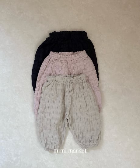 12[予約]mimi market ningbo pants