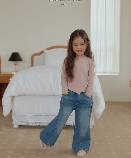 47[予約]melikey wide denim pants