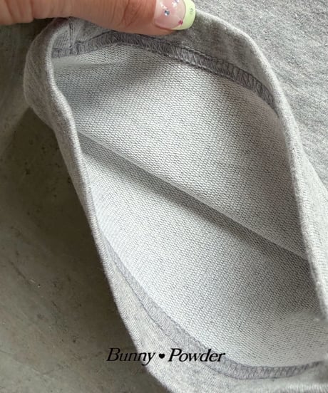 51[予約]bunny powder tenny mini wrap skirt pants