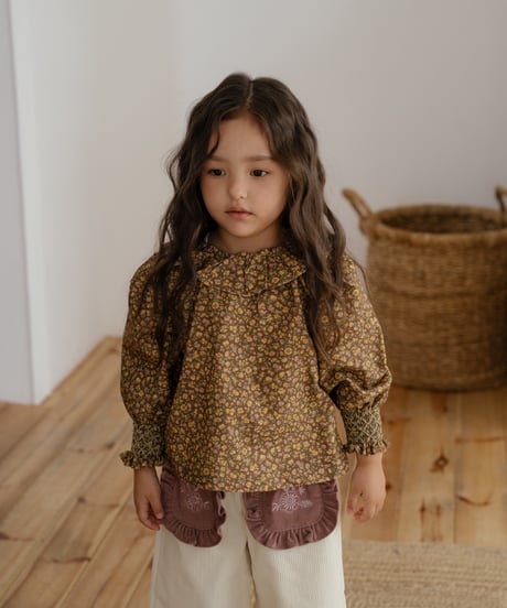 14[予約]OREN rebekah frill blouse