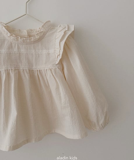 22[予約]aladin lace wing blouse