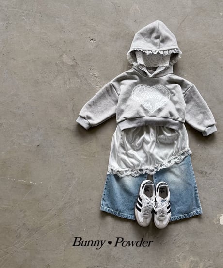 67[予約]bunny powder slim skirt