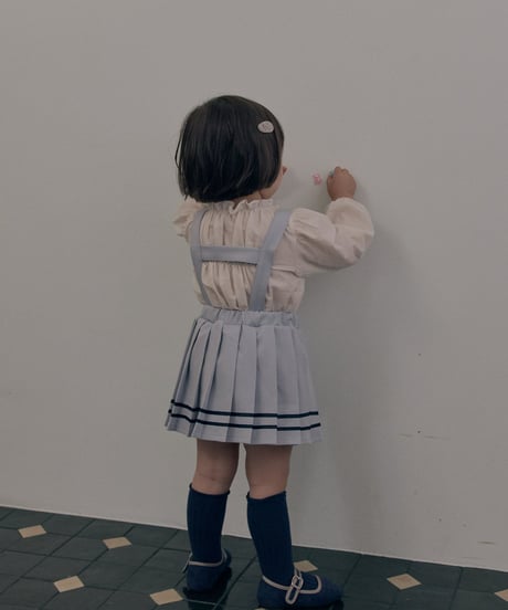 16[予約]送料無料 the beige pleated skirt