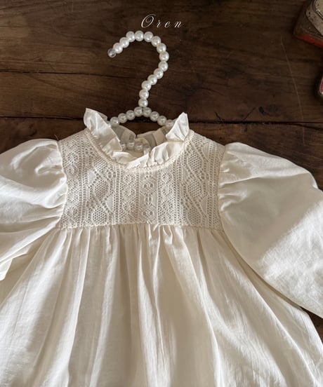 36[予約]OREN fore organic dress
