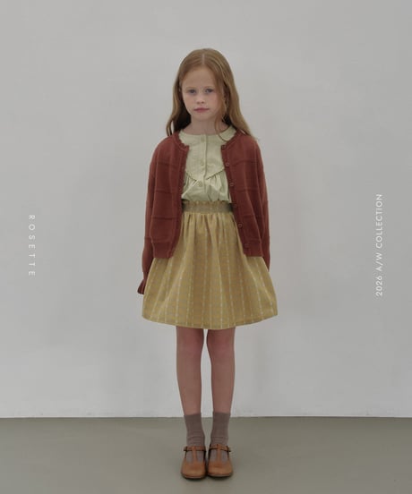 24[予約]ROSETTE maple skirt