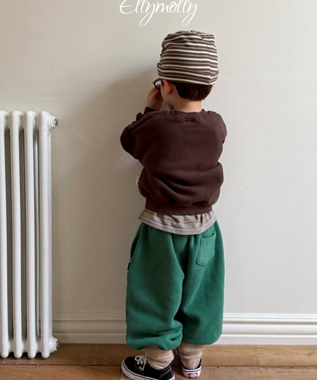 22[予約]ELLYMOLLY arched jogger pants