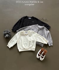 28[予約]matilda&lee v-neck sweatshirt