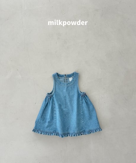 5[予約]milkpowder millie denim ops