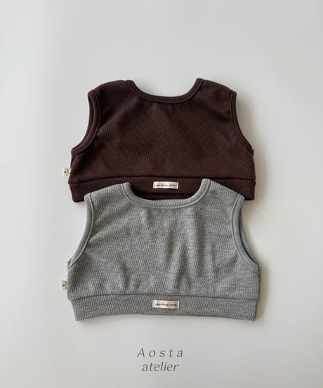 37[予約]Aosta star candy vest
