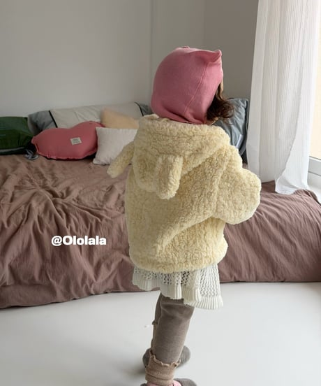13[予約]ololala cute fluffy jumper