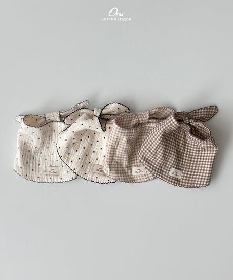43[予約]onu scarf bib