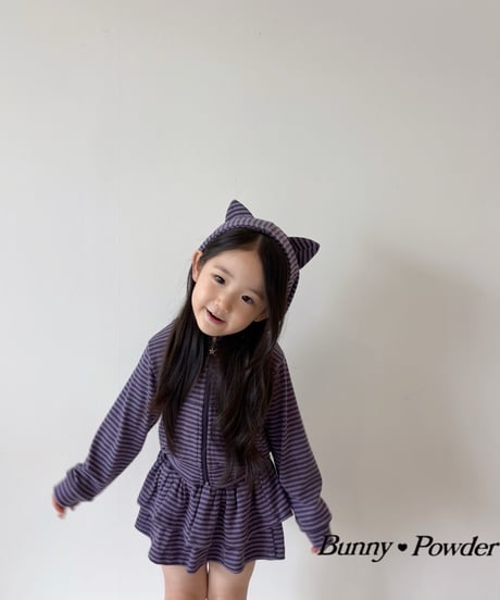 59[予約]bunny powder minami hood zip-up