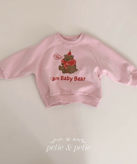 21[予約]petit&petit heart bear mtm